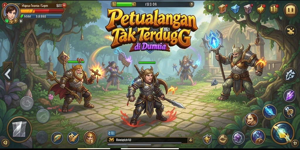 Gameplay RPG mendetail dengan karakter dan dunia yang luas