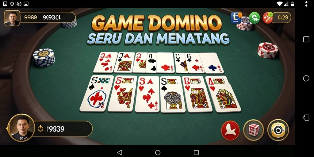 Gameplay Domino yang seru dan penuh tantangan di 9939.