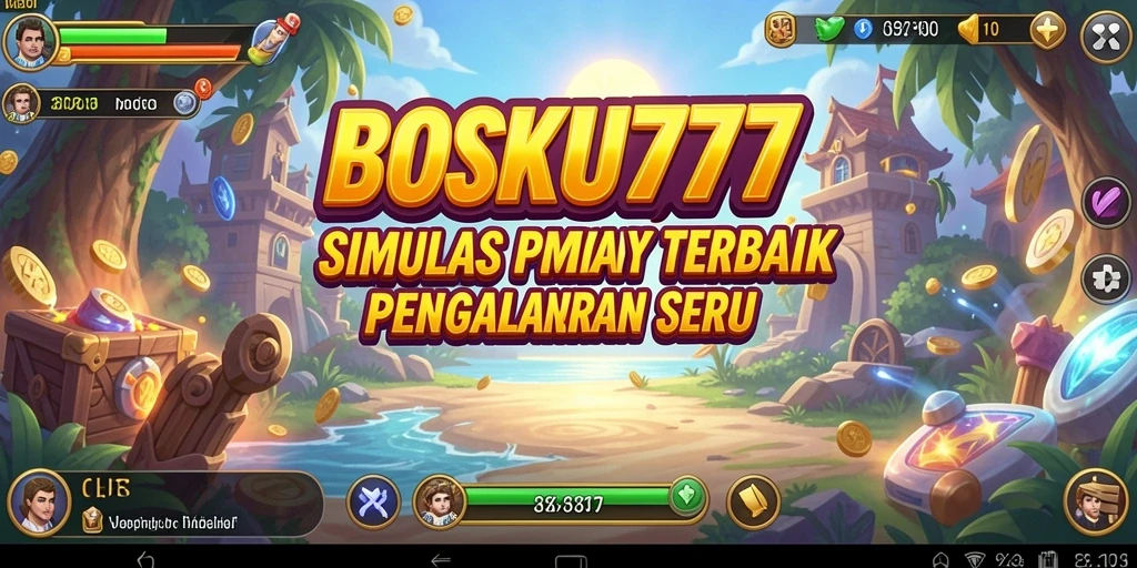 Screenshot menunjukkan gameplay seru dan interaktif di BOSKU777.