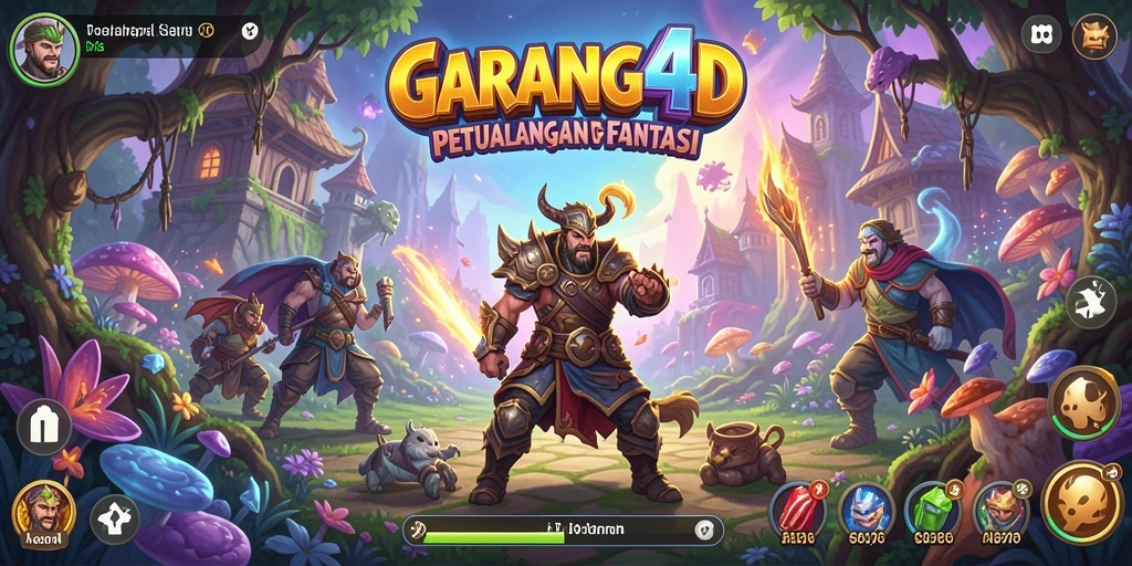Tangkapan layar utama GARANG4D menampilkan aksi petualangan yang menegangkan.