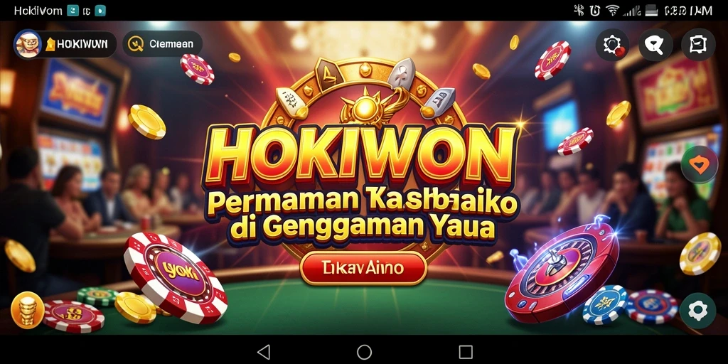 Tampilan gameplay seru dan menegangkan di HOKIWON.