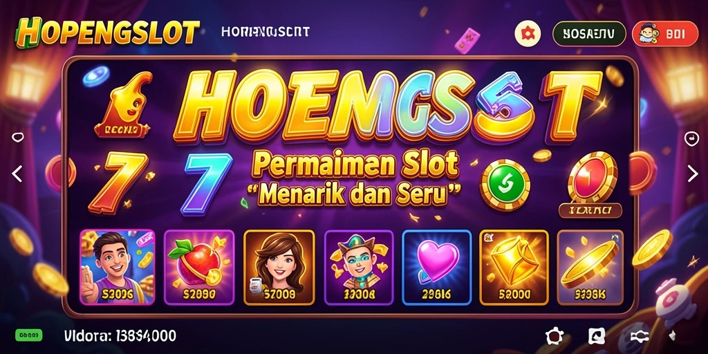 Screenshot HOPENGSLOT menampilkan gameplay slot yang seru dan interaktif.