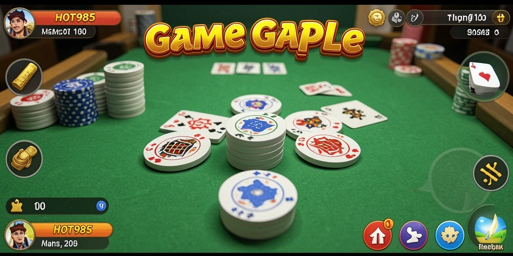 Gameplay seru dalam permainan Gaple HOT985.