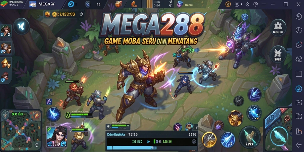 Tampilkan gameplay seru dan strategi dalam MEGA288.