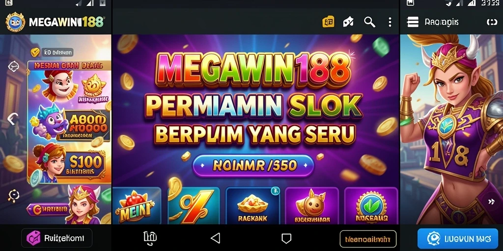 Gameplay slot yang seru dan mendebarkan di MEGAWIN188.