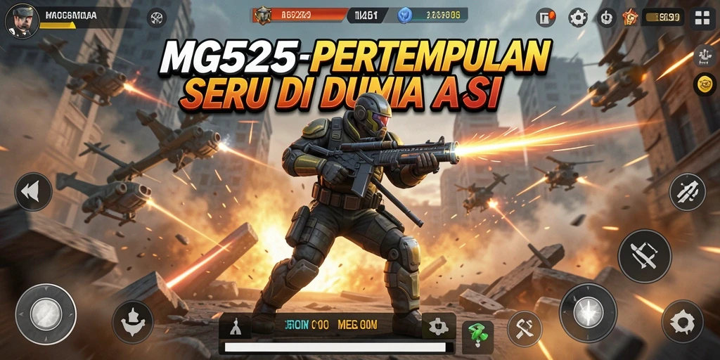 Screenshot gameplay MG525 yang menampilkan aksi mendebarkan dan grafis menawan.