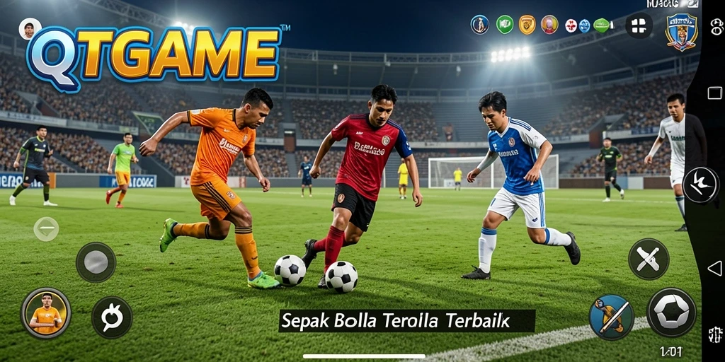 Tampilan gameplay QTGAME yang mendebarkan dan visual yang memukau.