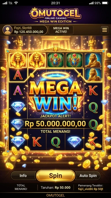 Fitur unggulan dari aplikasi omutogel yang mudah digunakan.